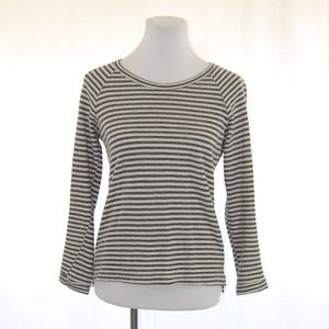 **FREE with purchase** KUT from the Kloth Striped Knit Long Sleeve Top